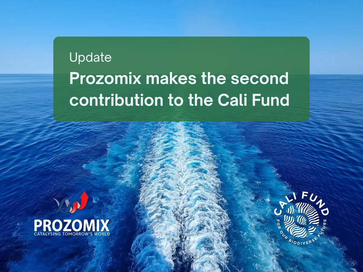 Update: Prozomix makes the second contribution to the Cali Fund