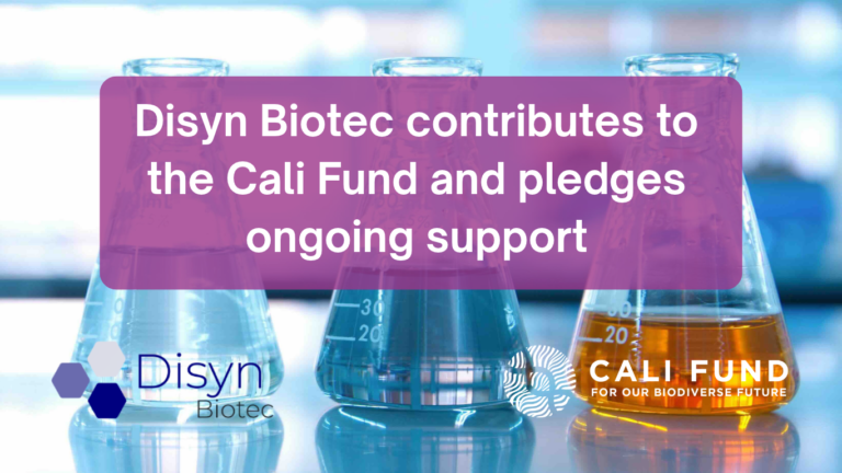 Disyn Biotec contributes to the Cali Fund and pledges ongoing support